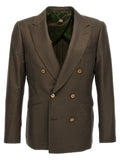 Bicolor Wool Blazer