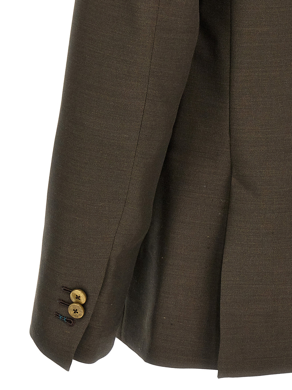 Bicolor Wool Blazer