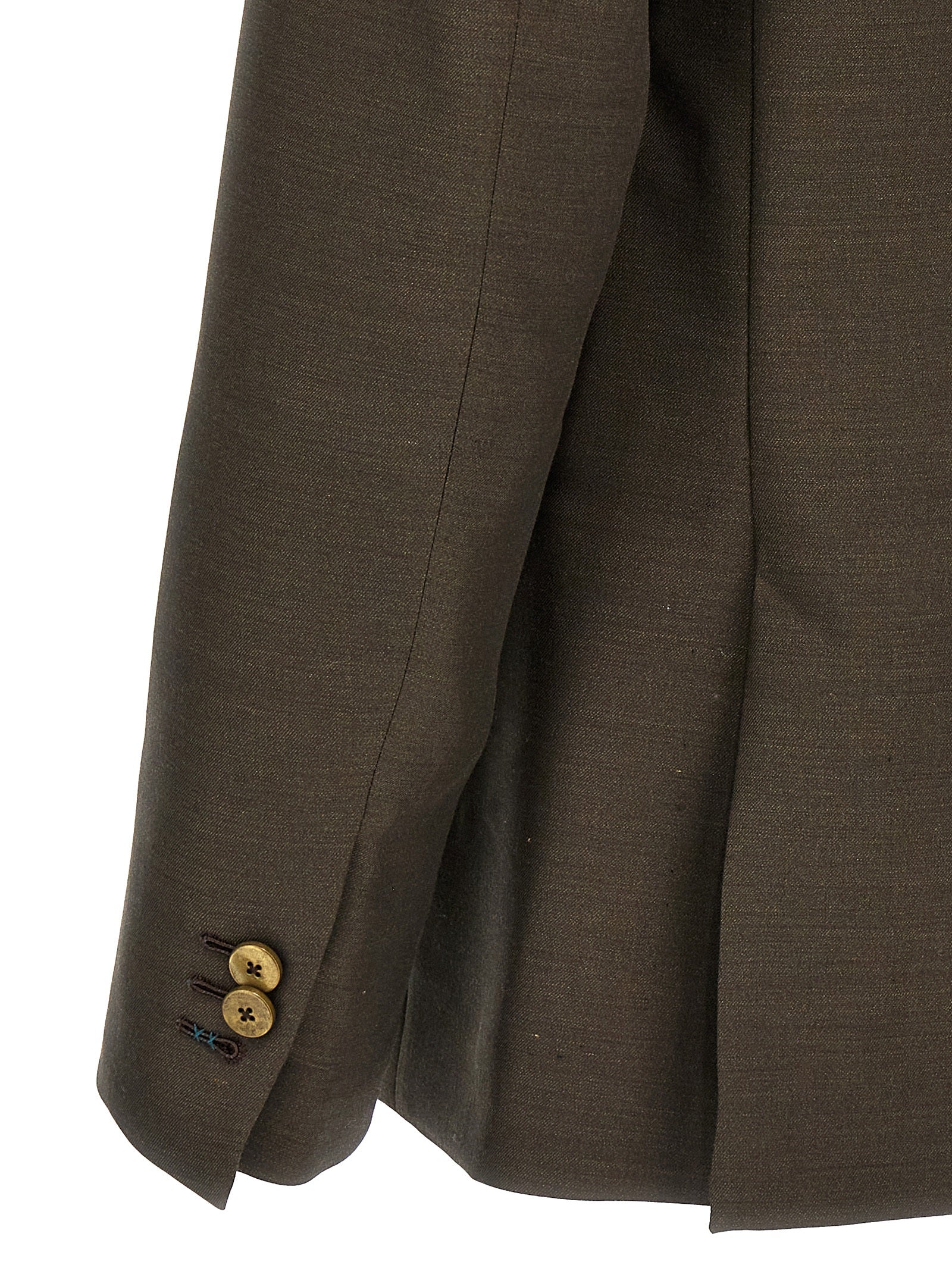 Bicolor Wool Blazer