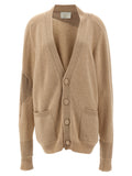 Beige Cashmere Cardigan