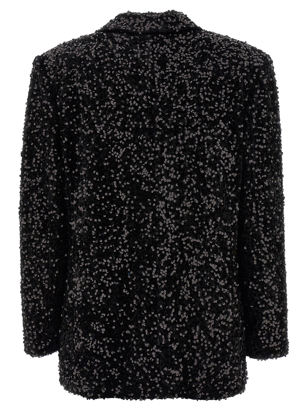 Black Polyester Blazer
