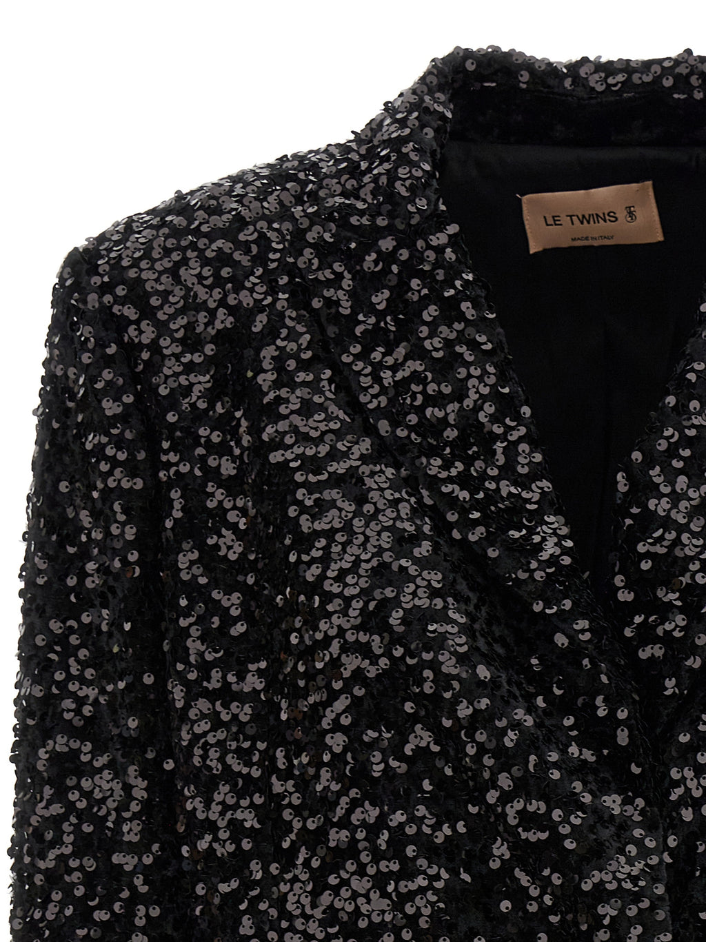 Black Polyester Blazer