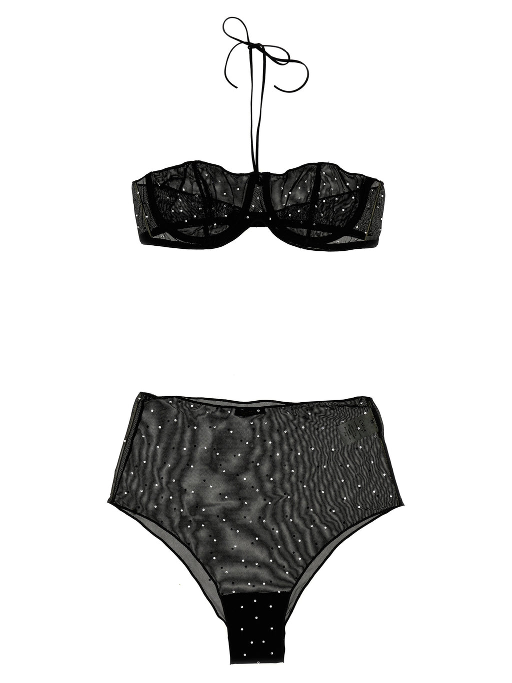 Black Polyamide Lingerie