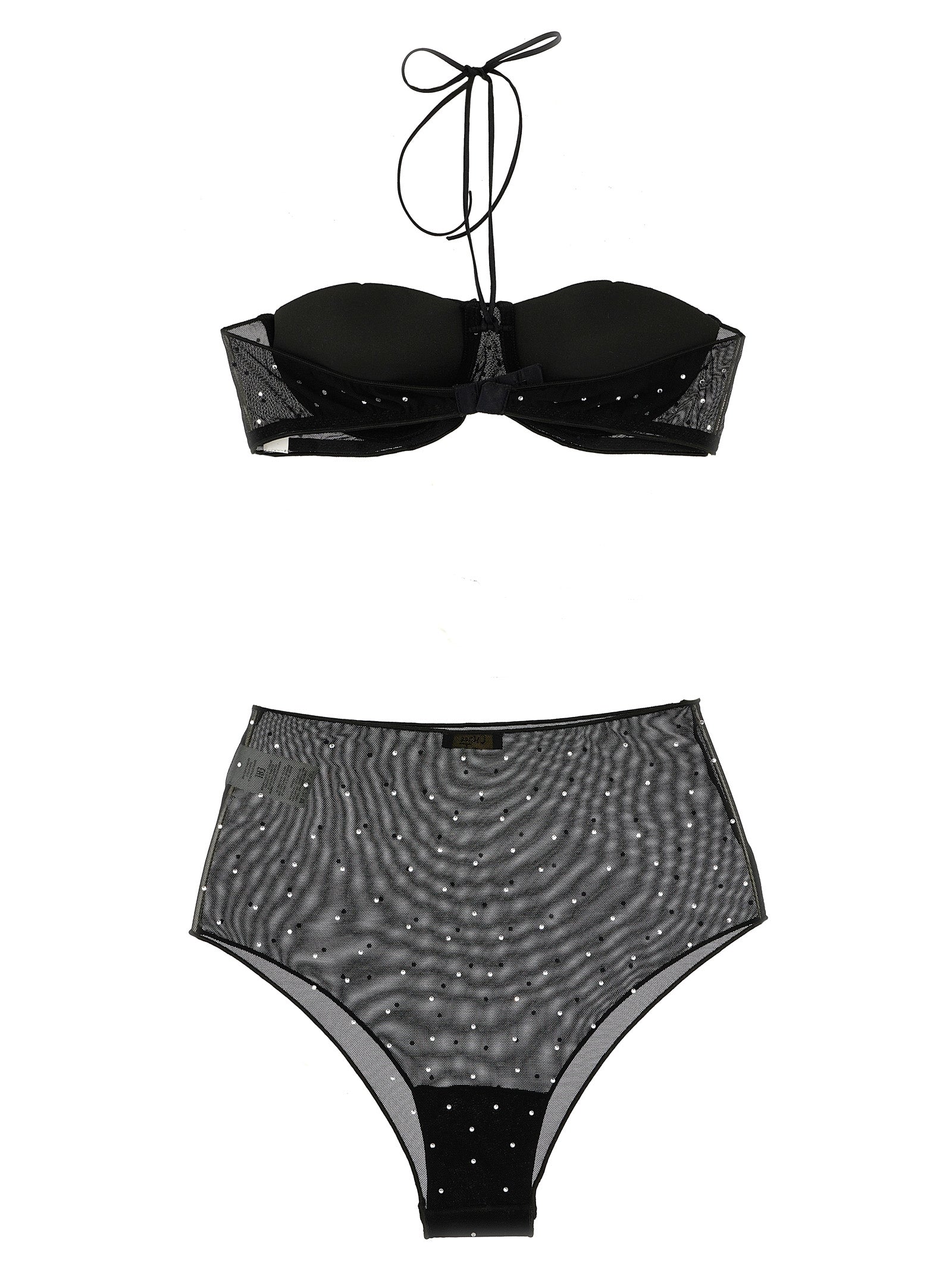Black Polyamide Lingerie
