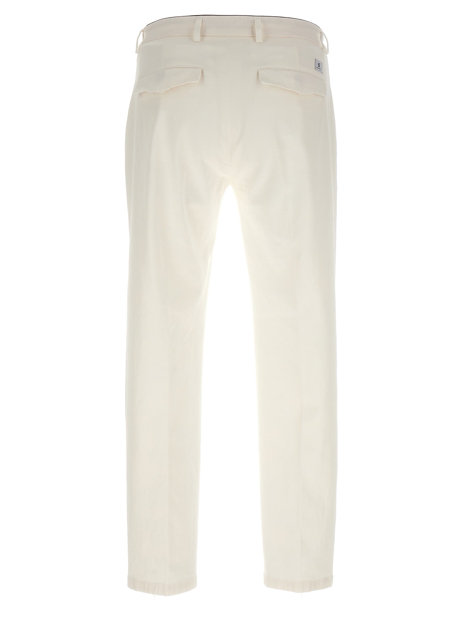 White Cotton Pants