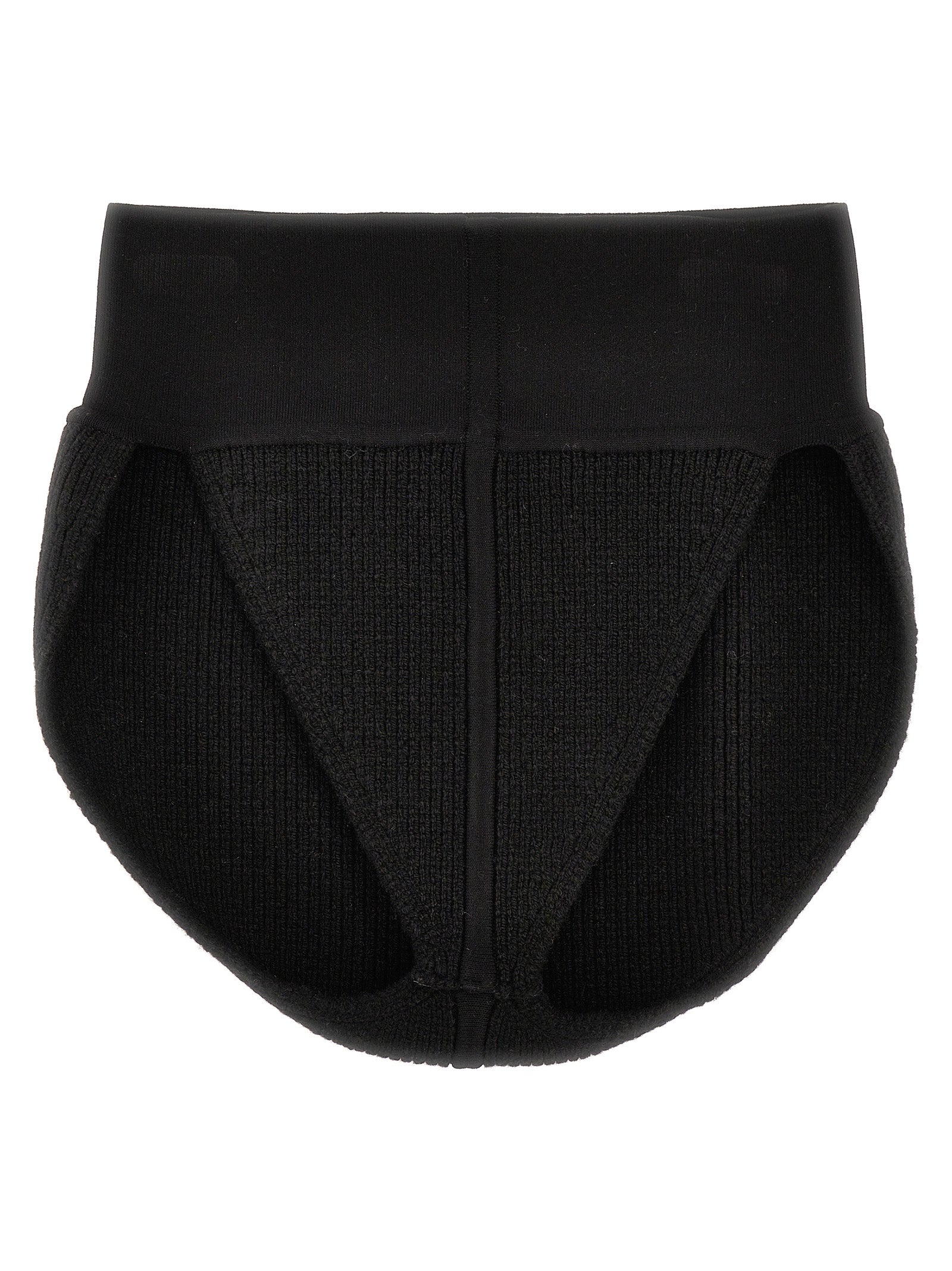 Black Cashmere Briefs