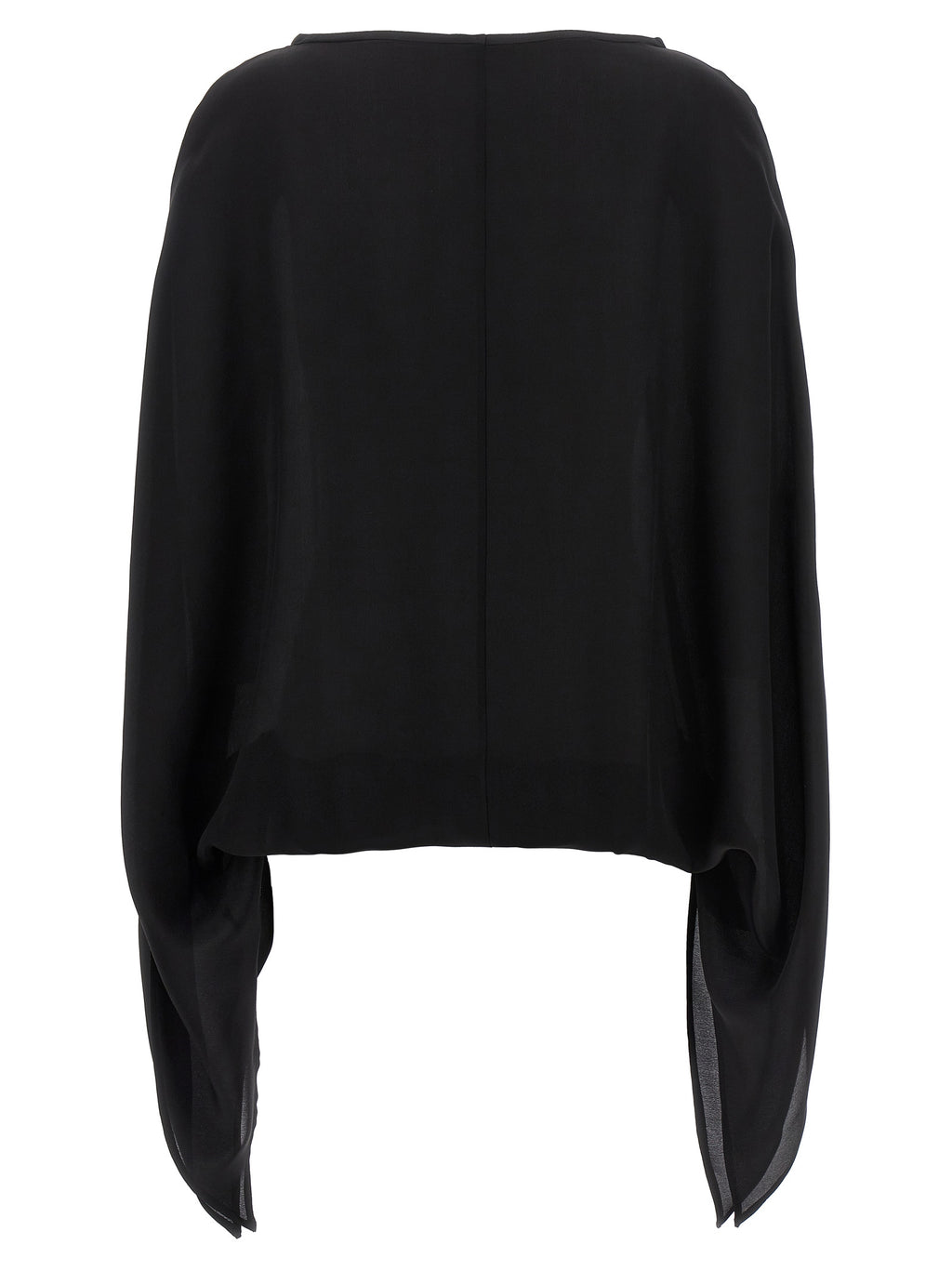Black Silk Blouse
