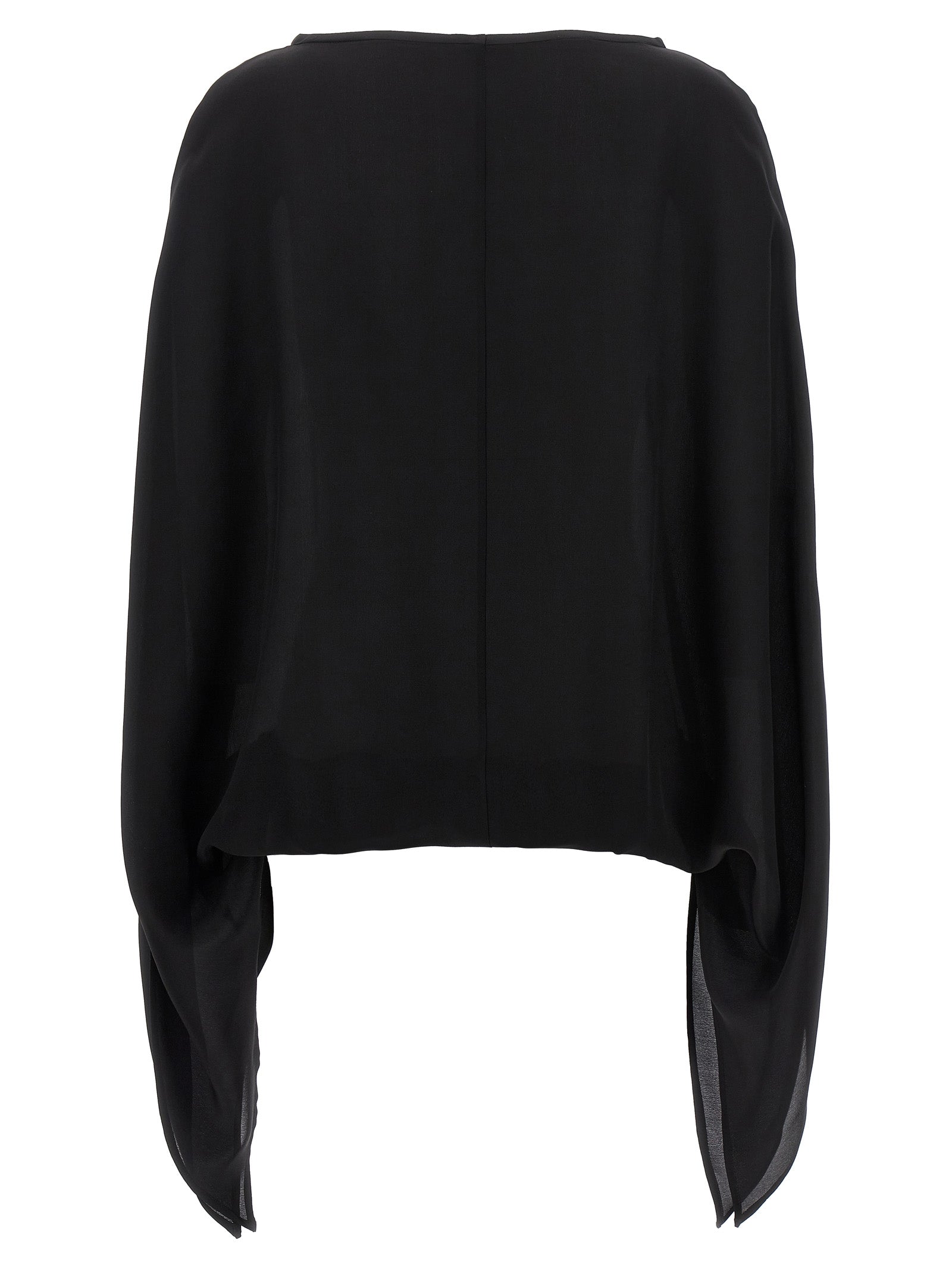Black Silk Blouse