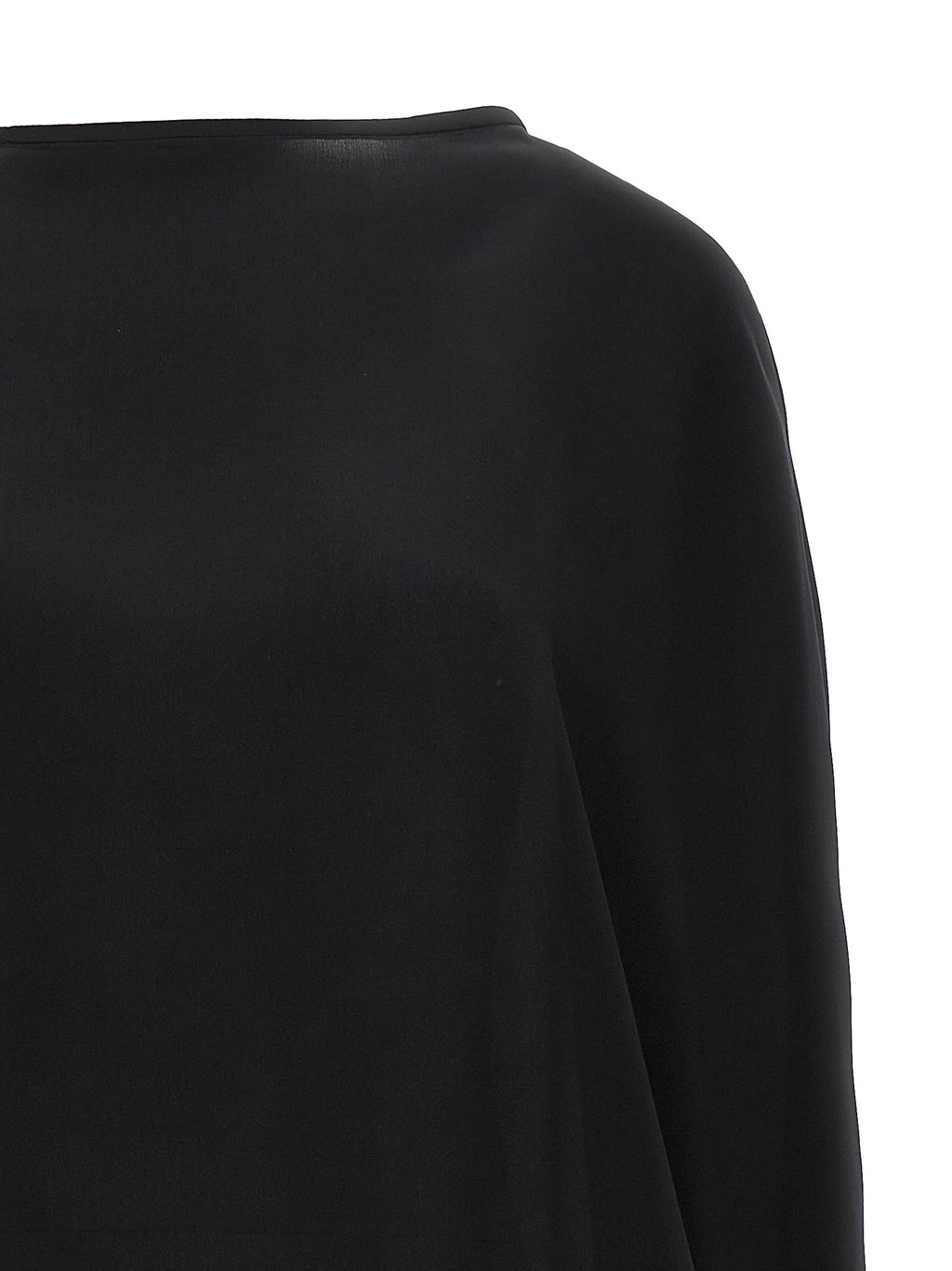 Black Silk Blouse