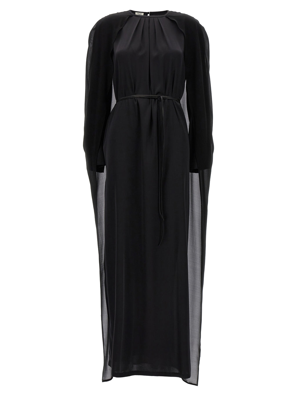 Black Silk Long Dress