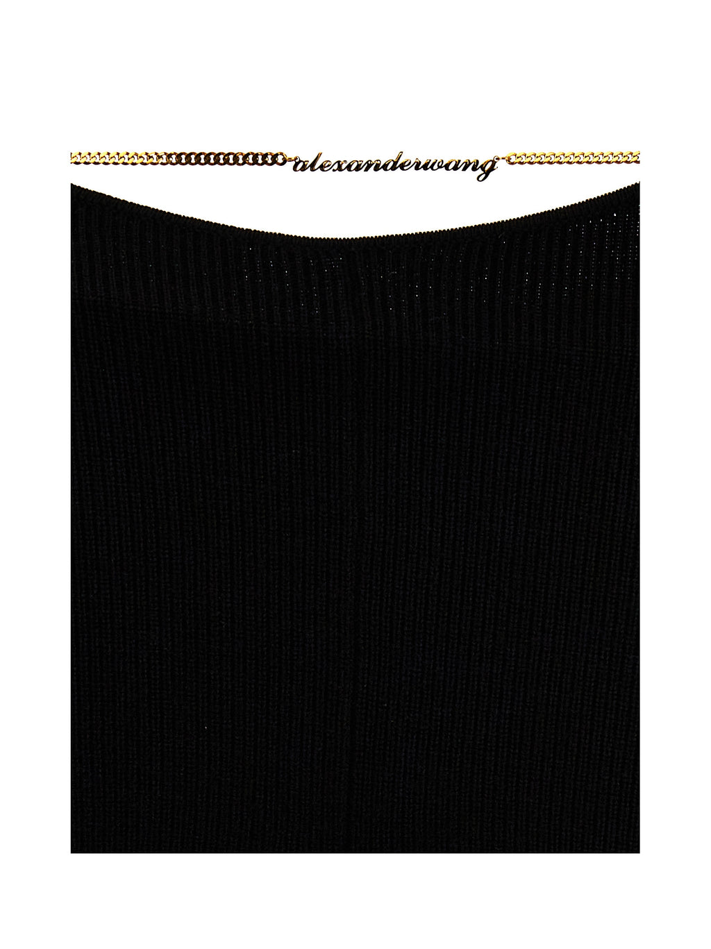 Black Wool Casual Pants