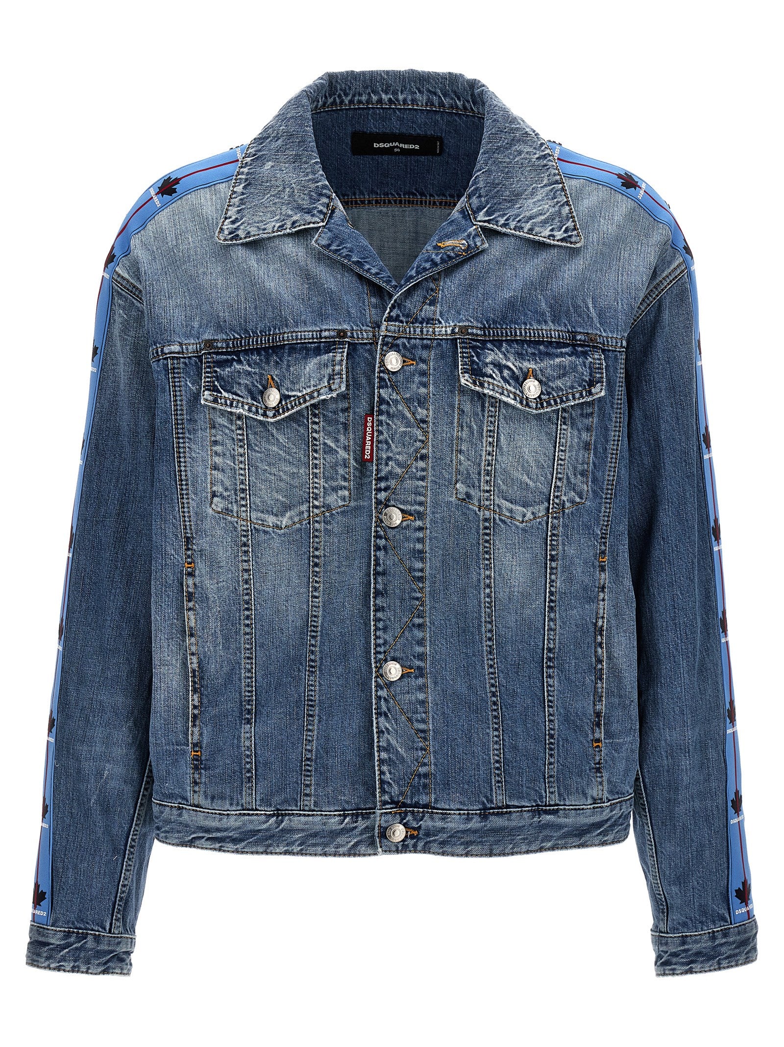 Blue Cotton Denim Jacket