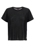 Black Silk T-Shirt