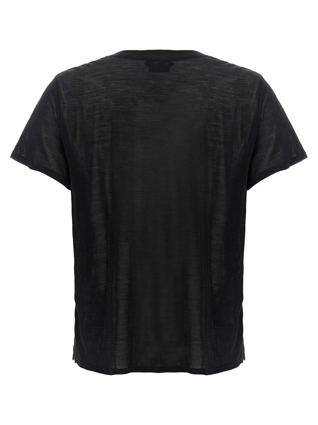 Black Silk T-Shirt