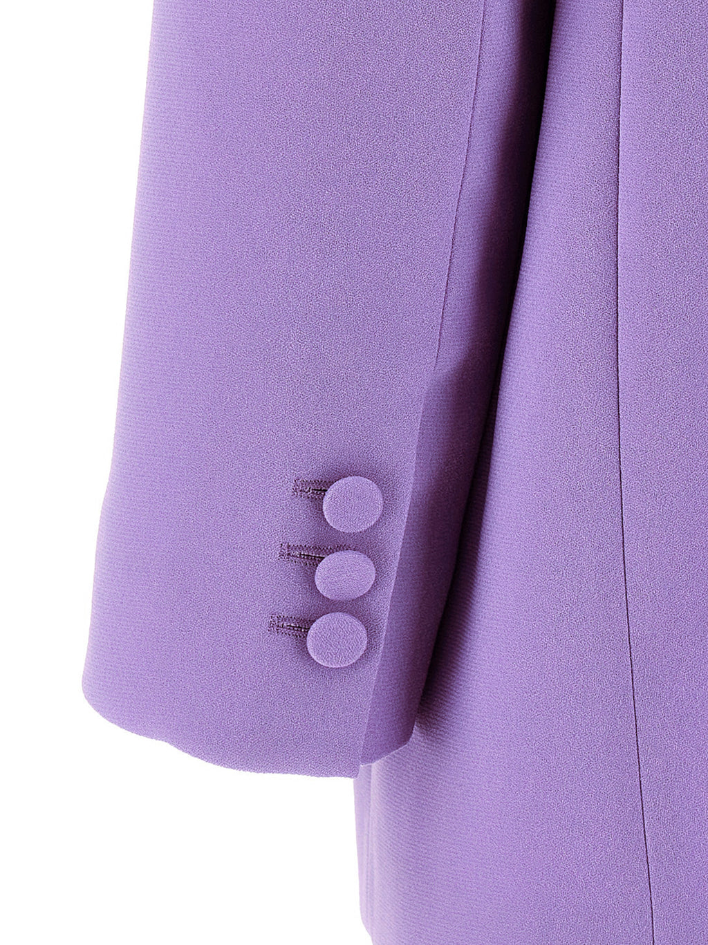 Purple Polyester Blazer
