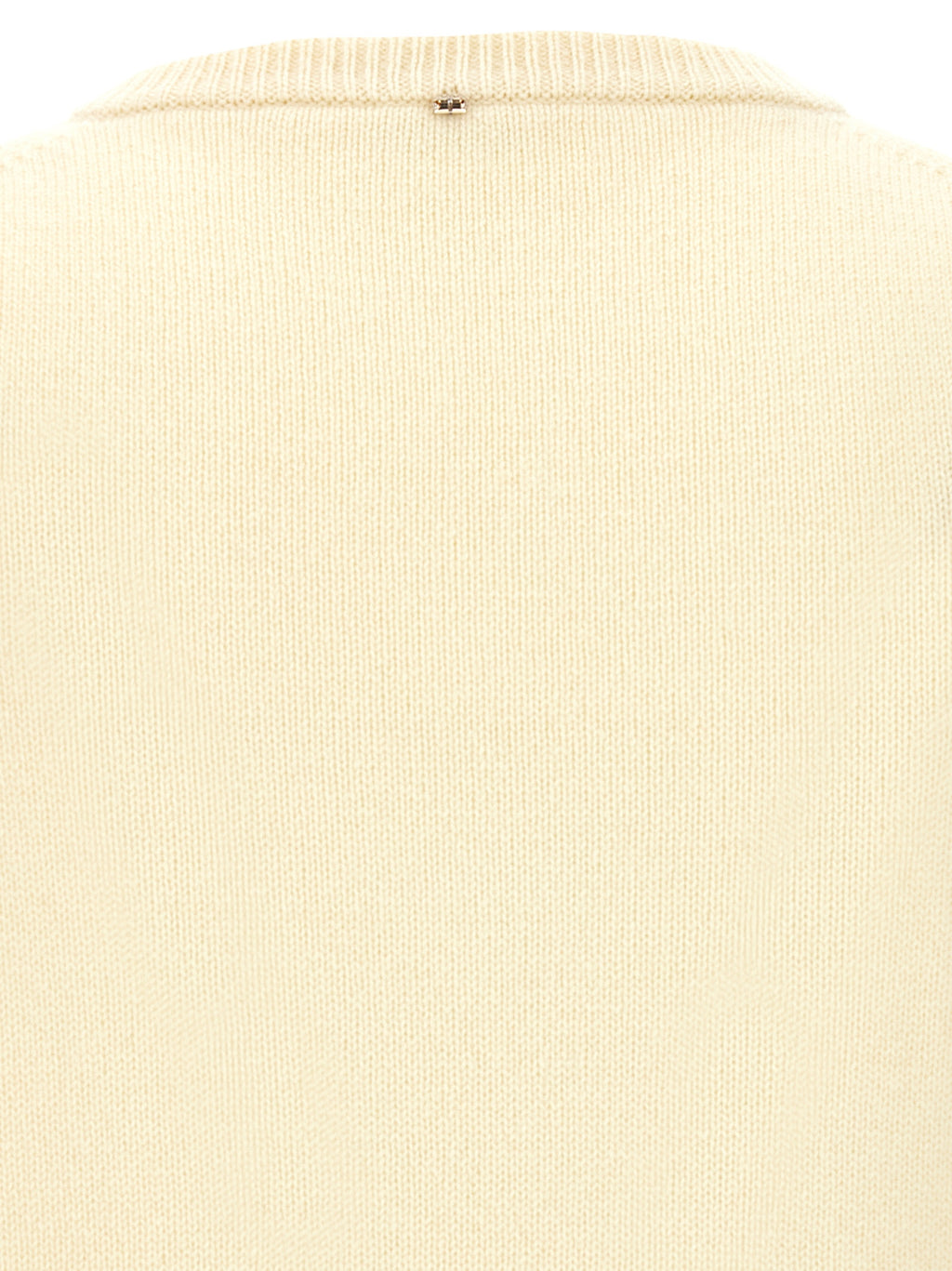 Bicolor Wool Sleeveless Jacket