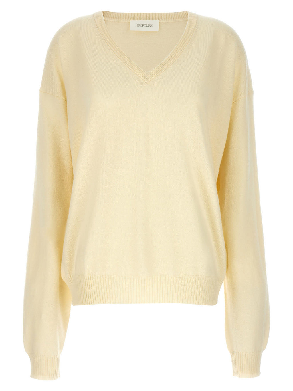 Bicolor Wool Cardigan