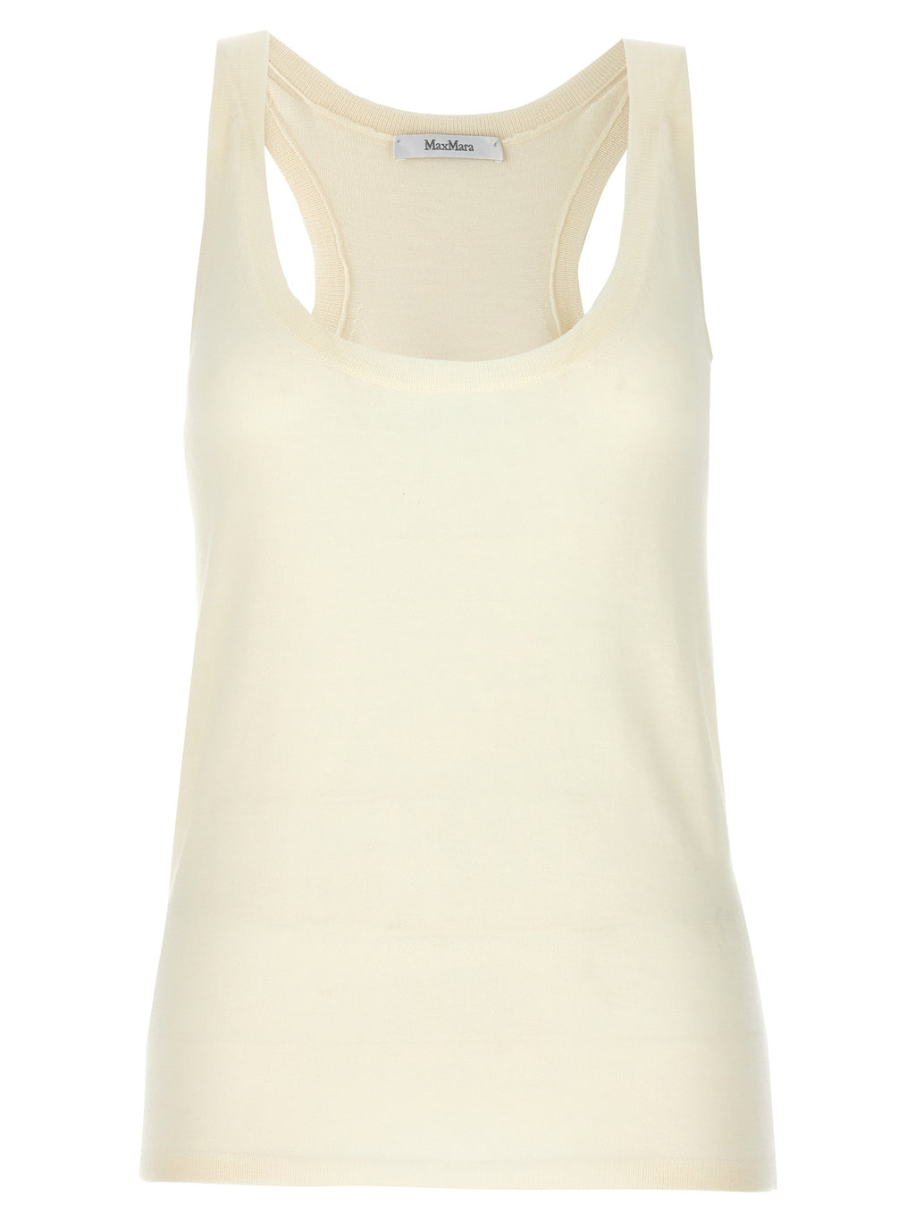 White Cashmere Tank Tops