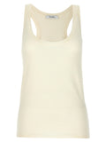White Cashmere Tank Tops