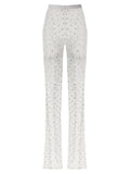 White Polyamide Leggings