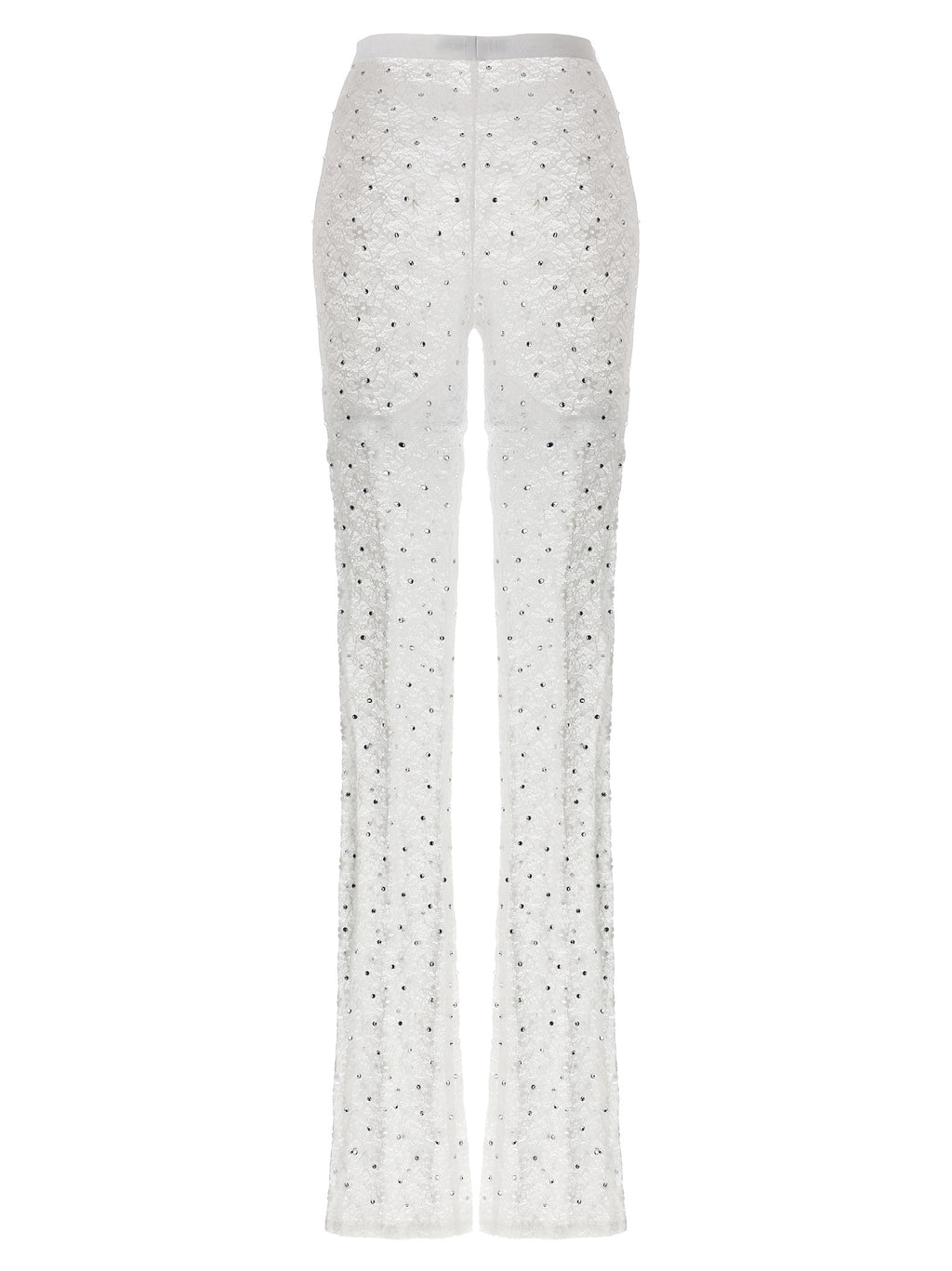 White Polyamide Leggings