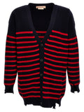 Multicolor Virgin Wool Cardigan