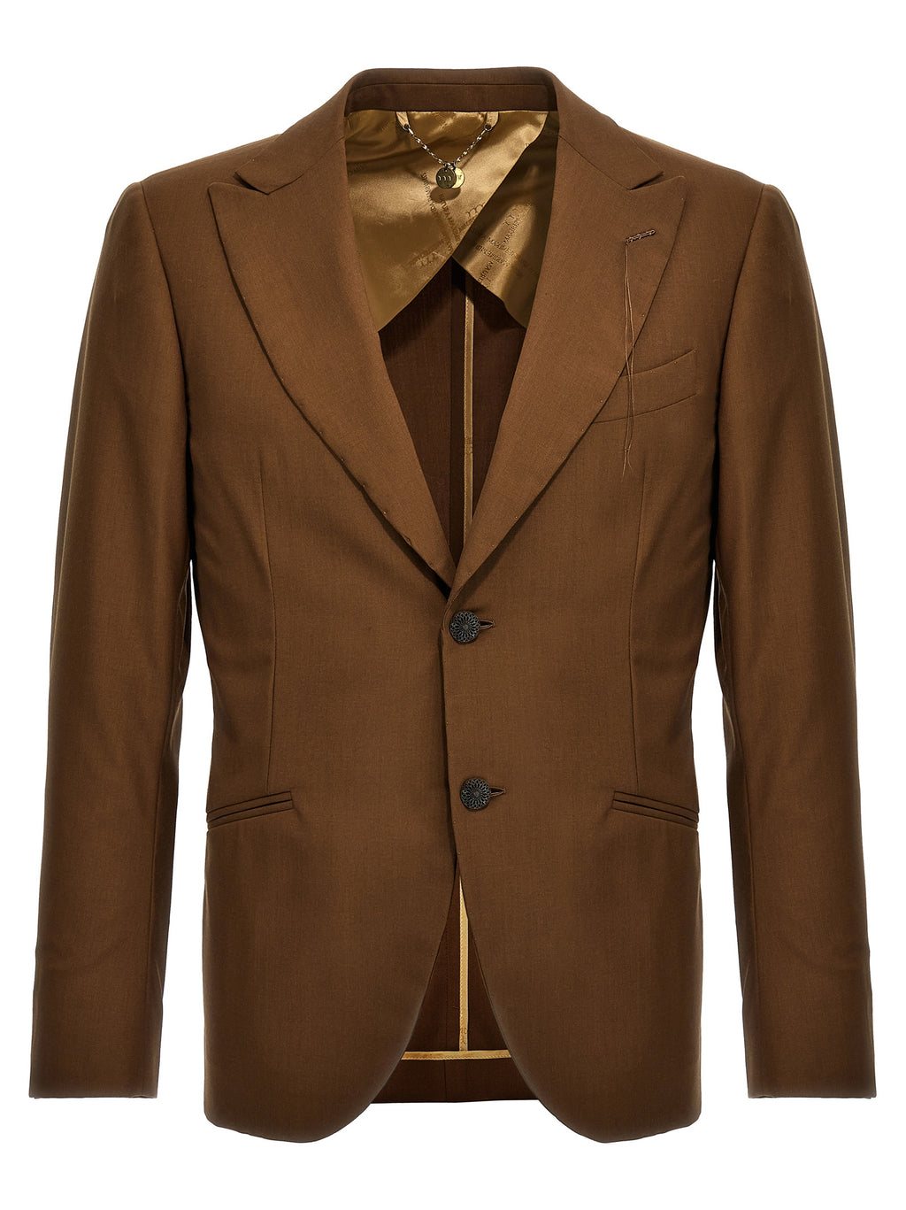 Brown Wool Blazer