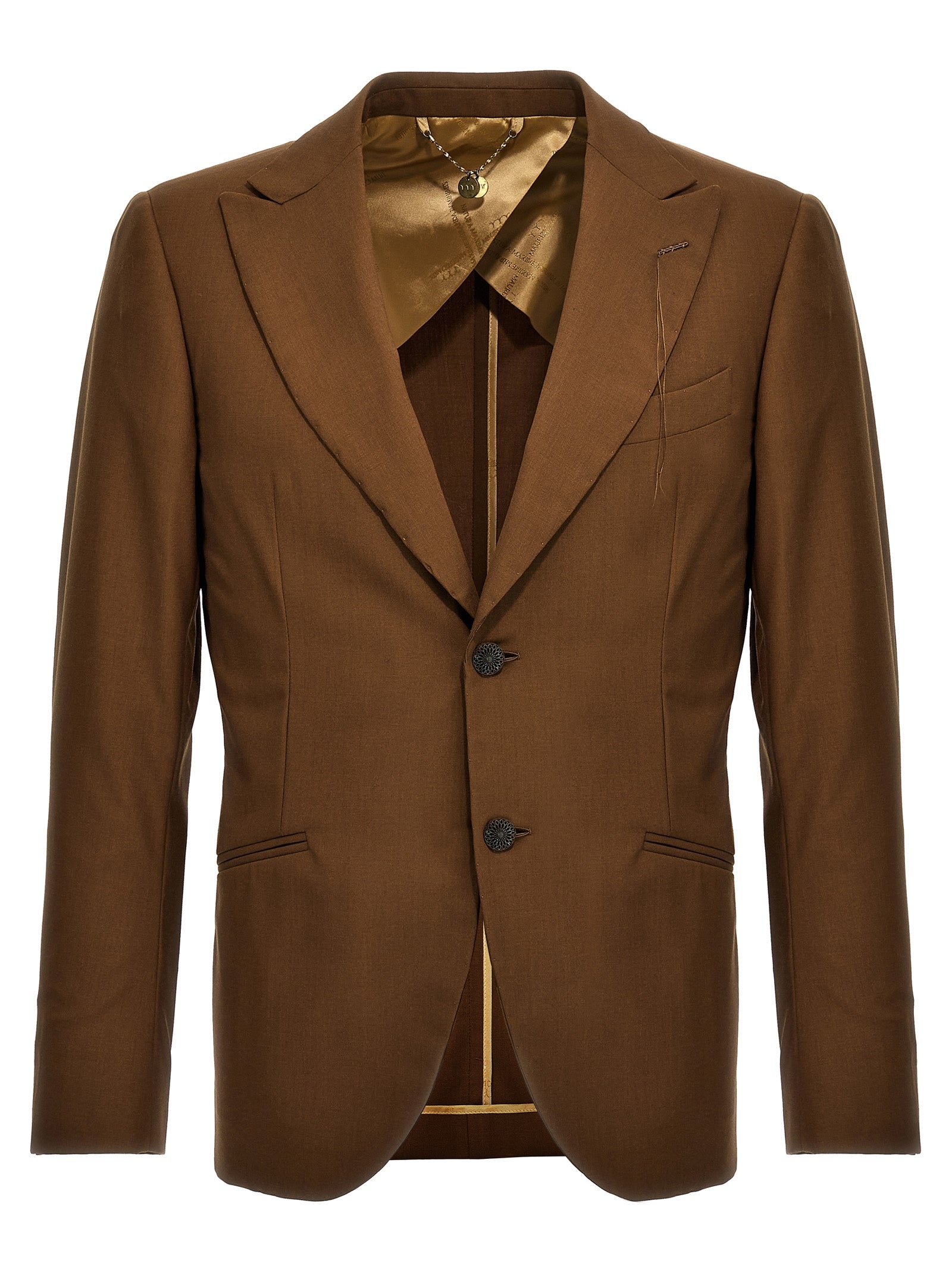 Brown Wool Blazer