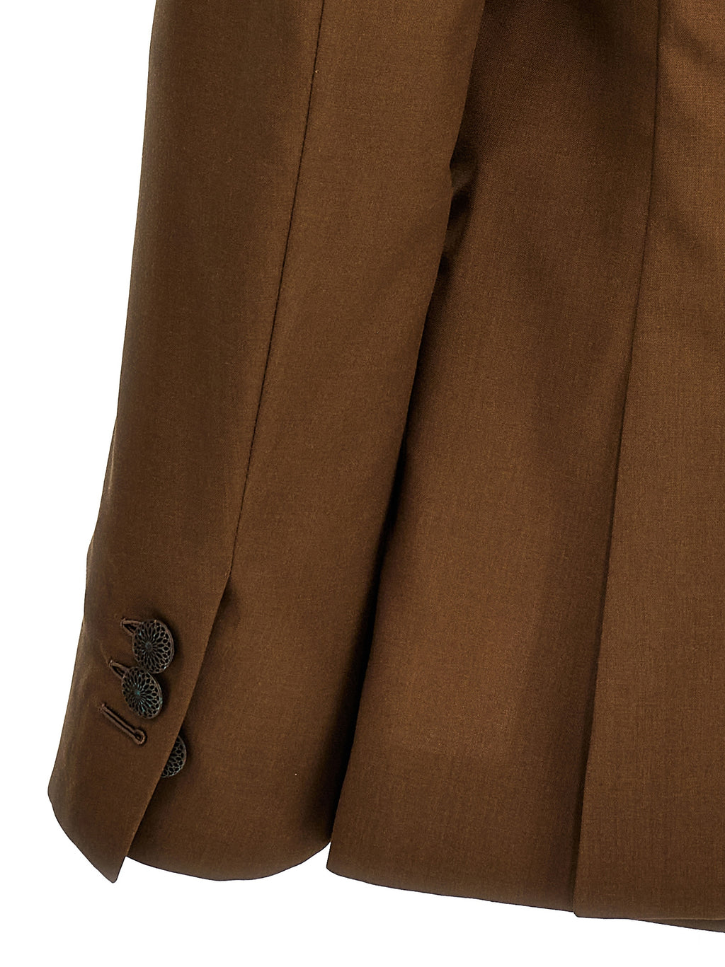 Brown Wool Blazer