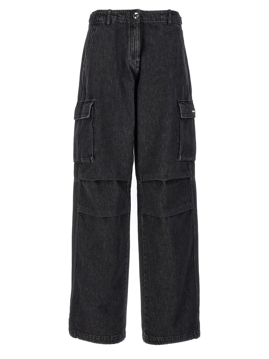Black Cotton Jeans Denim
