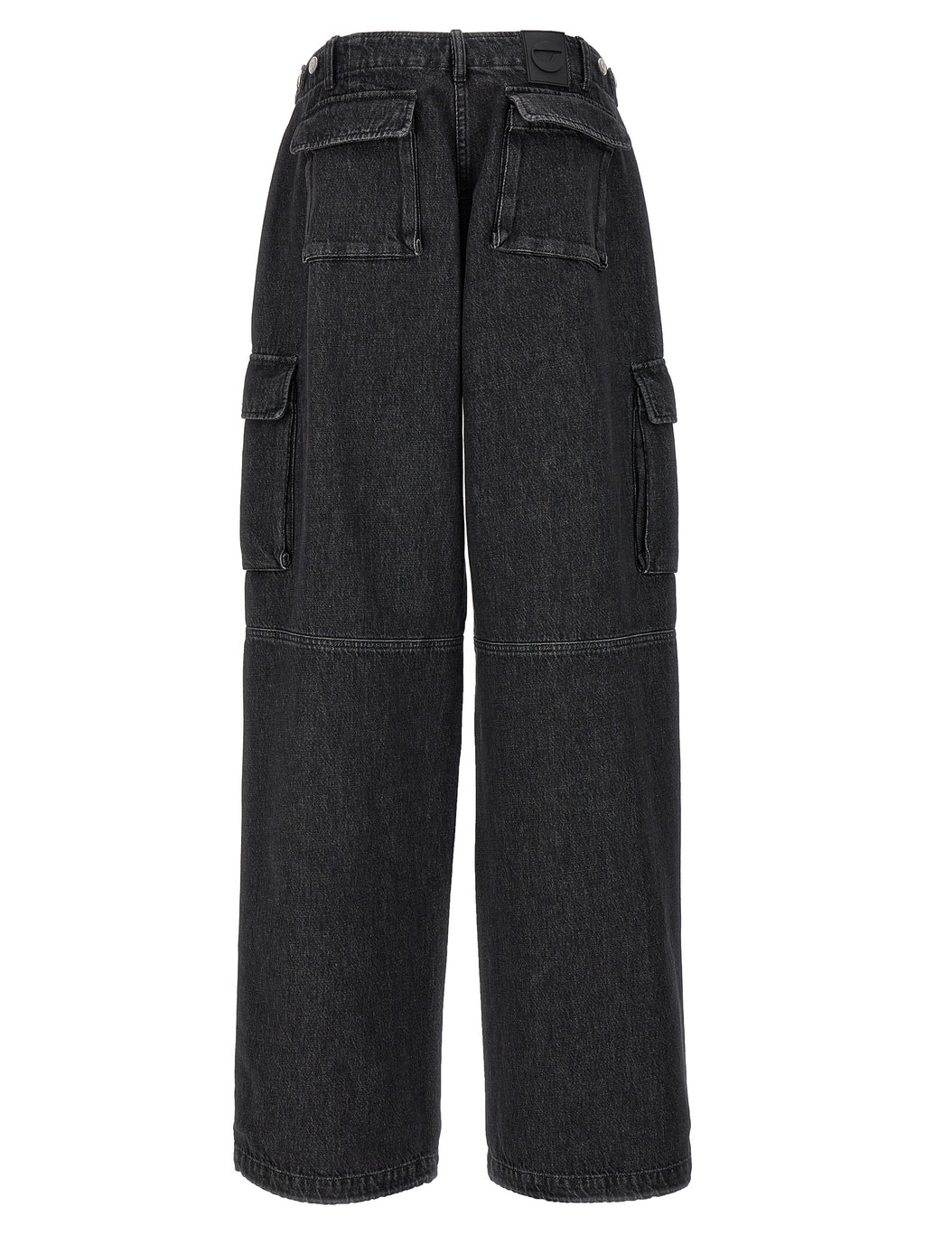 Black Cotton Jeans Denim