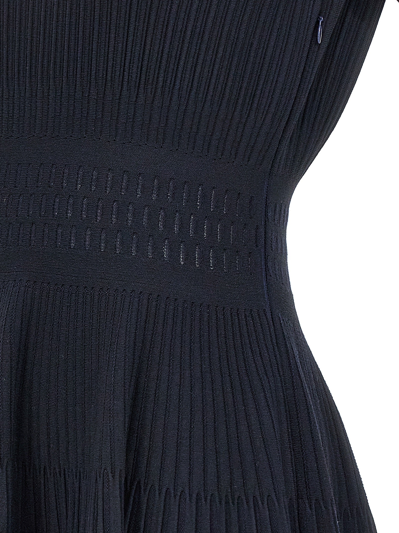 Blue Viscose Midi Dress