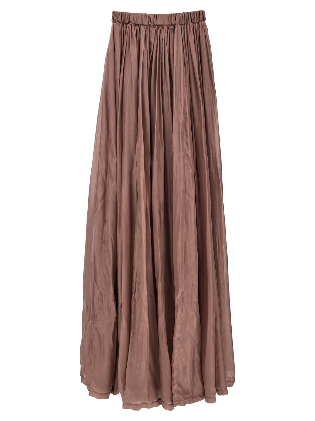 Multicolor Silk Long Dress