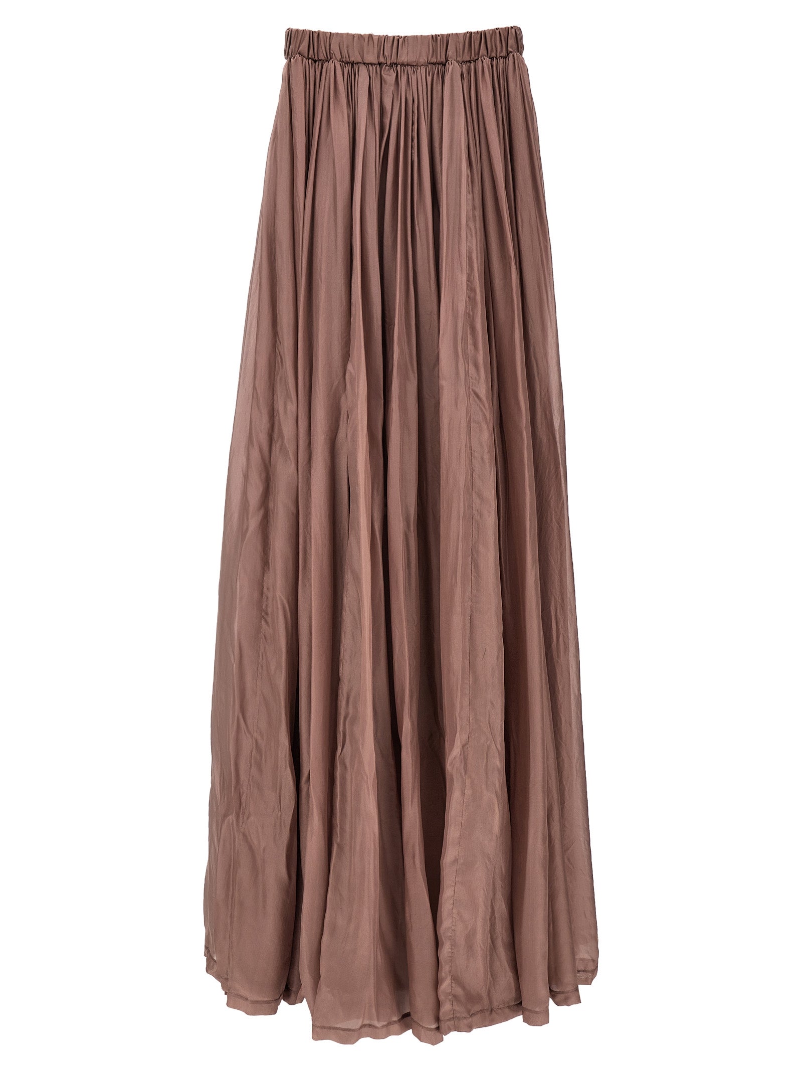 Multicolor Silk Long Dress