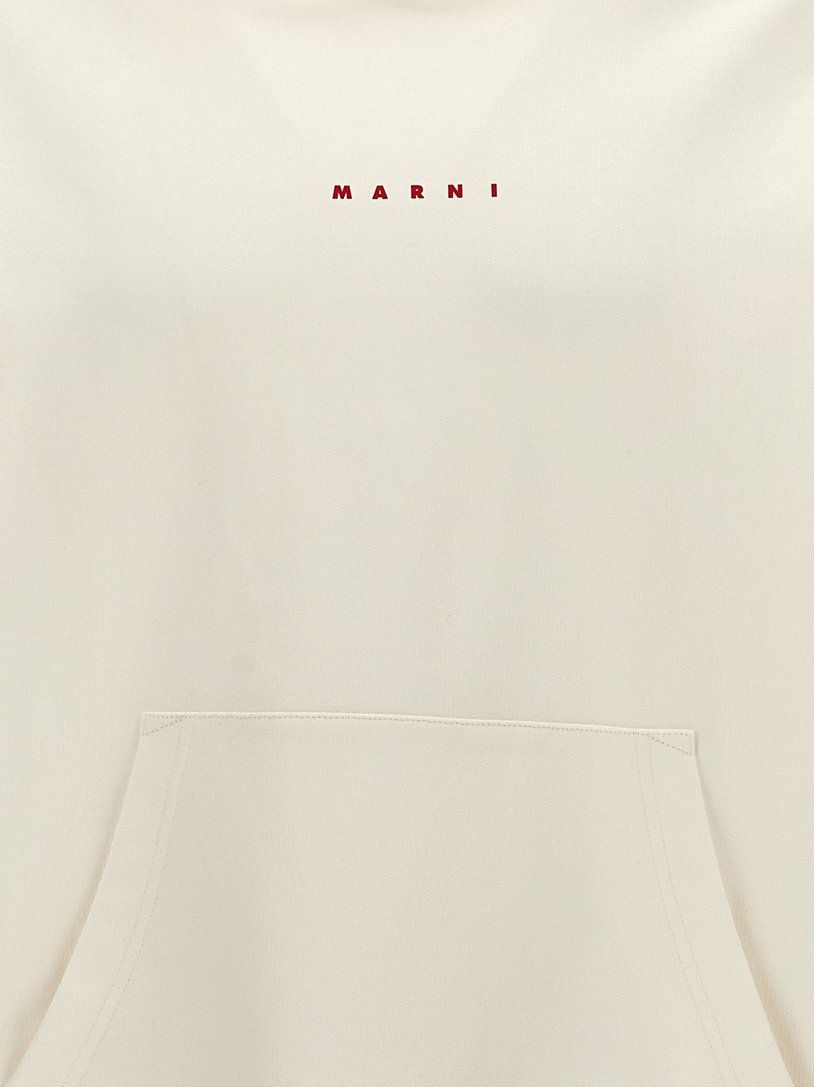 White Cotton Sweatshirt