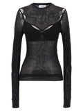 Black Viscose Tank Tops