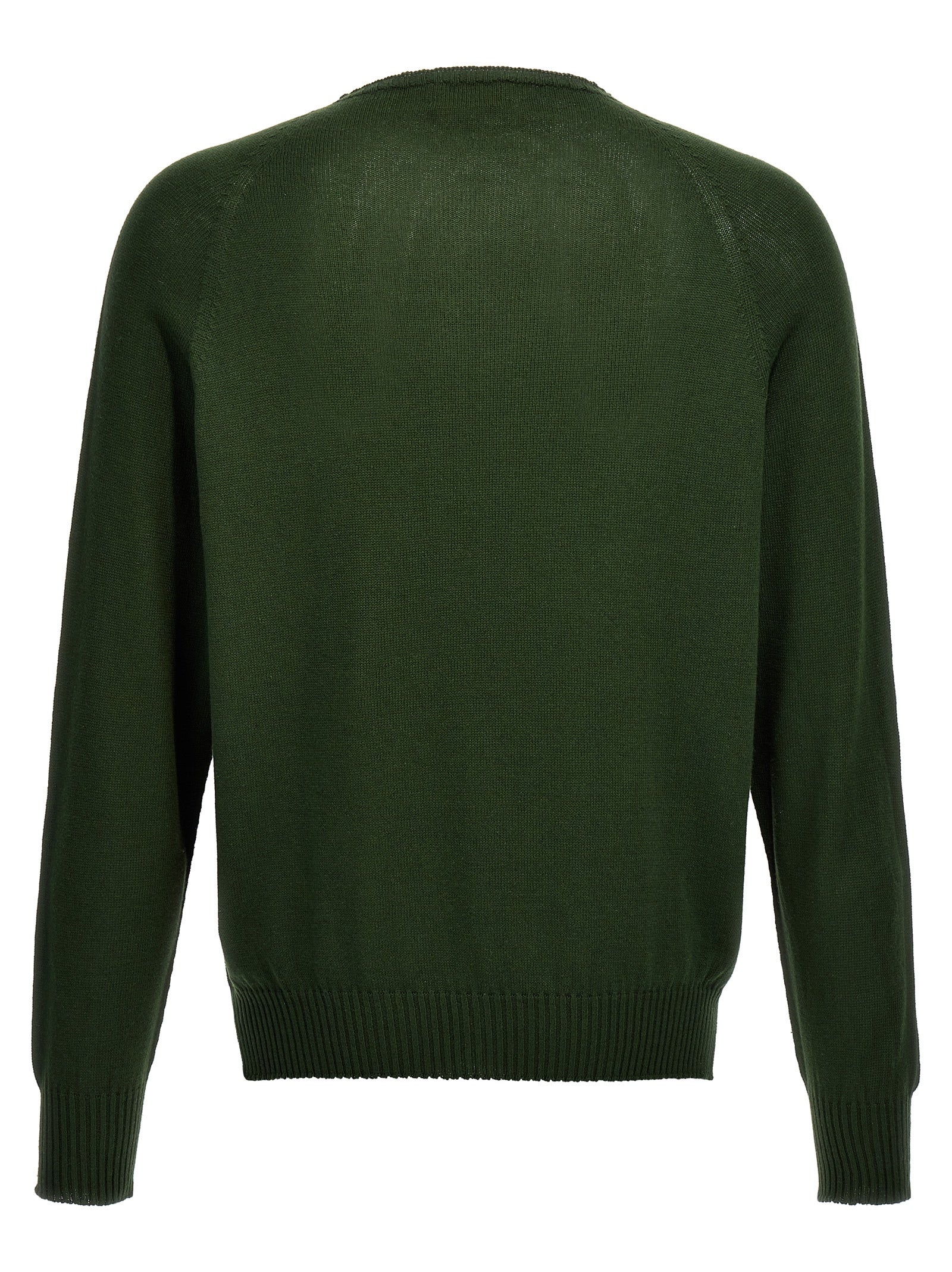 Bicolor Cotton Cardigan