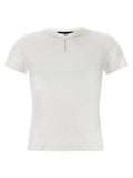 White Viscose T-Shirt