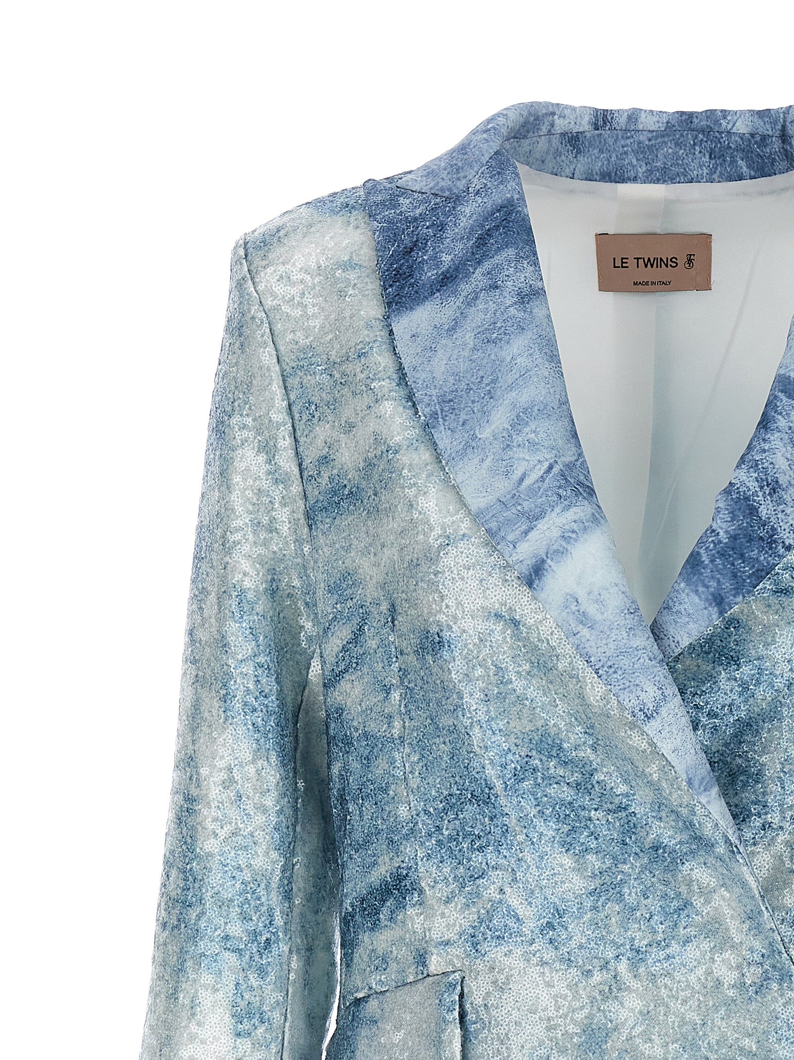 Blue Polyester Blazer
