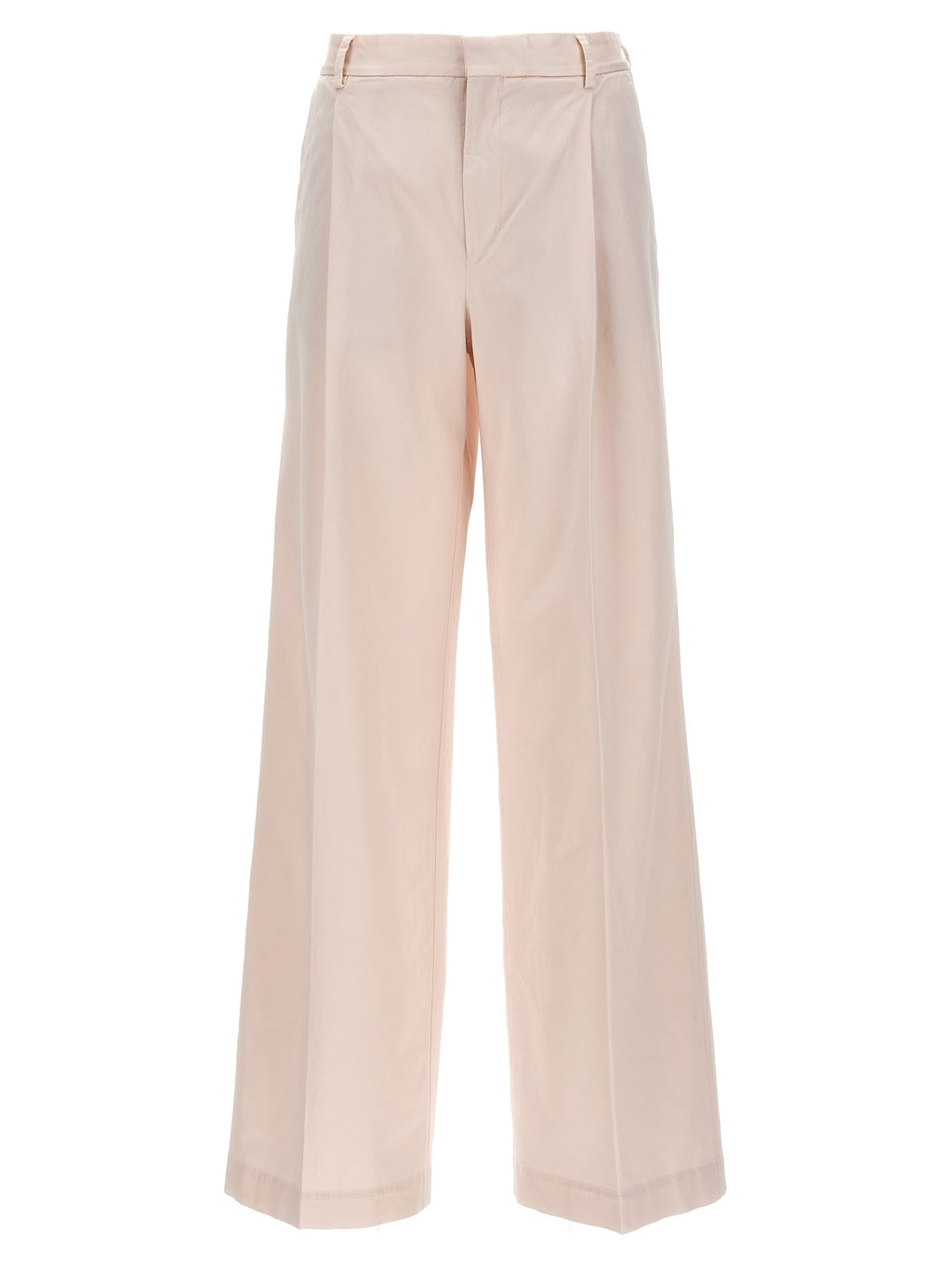 Multicolor Cotton Casual Pants