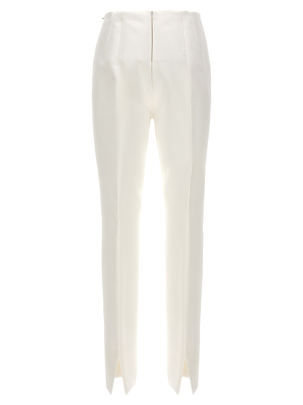 White Acetate Dress Pants