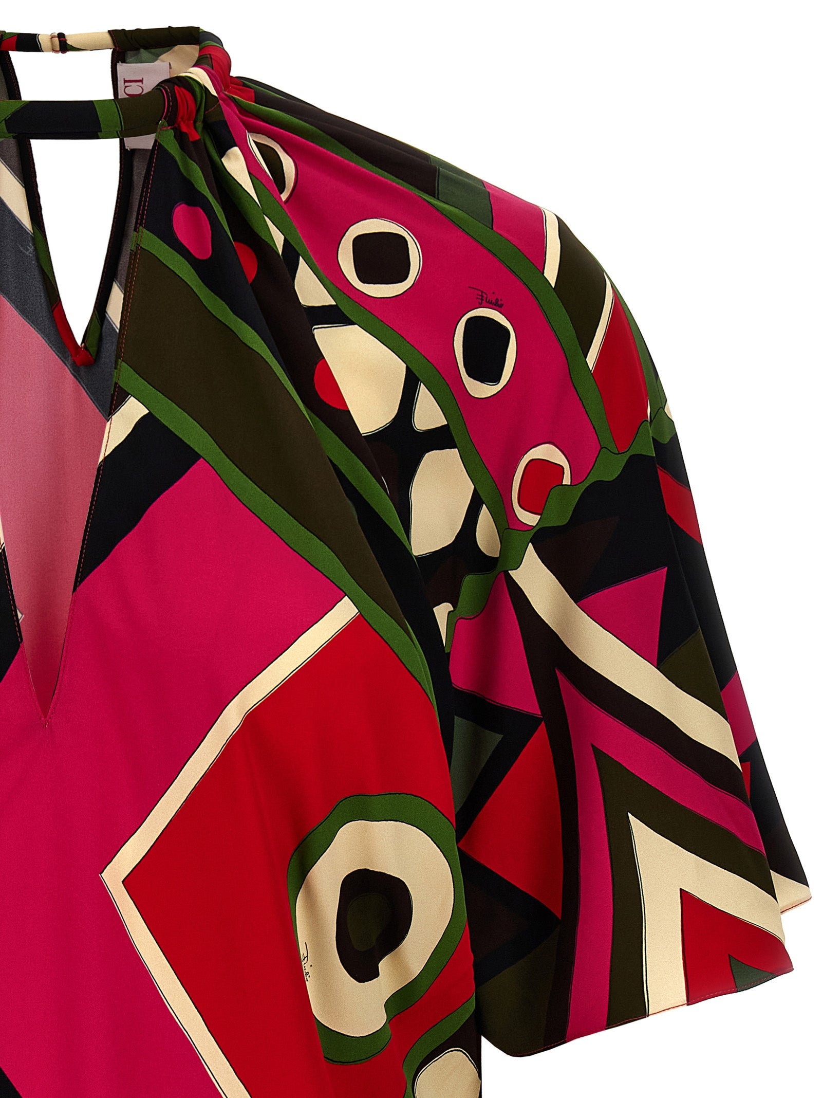 Multicolor Viscose Pattern Shirt