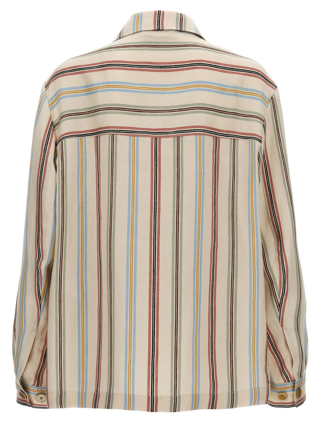 Multicolor Linen Blouse