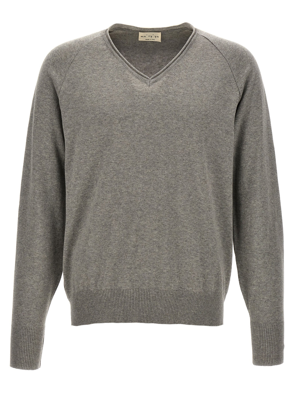 Gray Cotton Cardigan