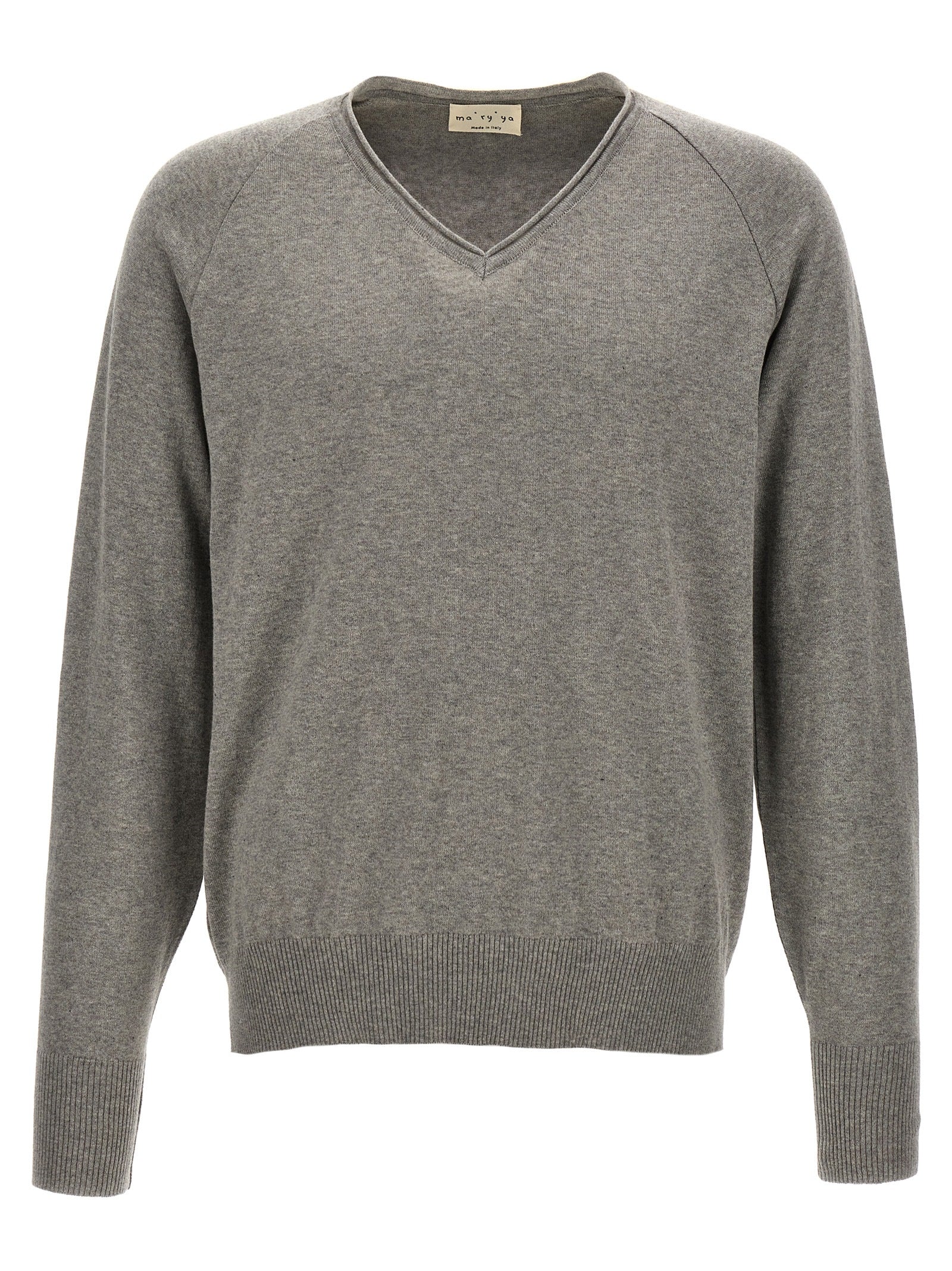 Gray Cotton Cardigan