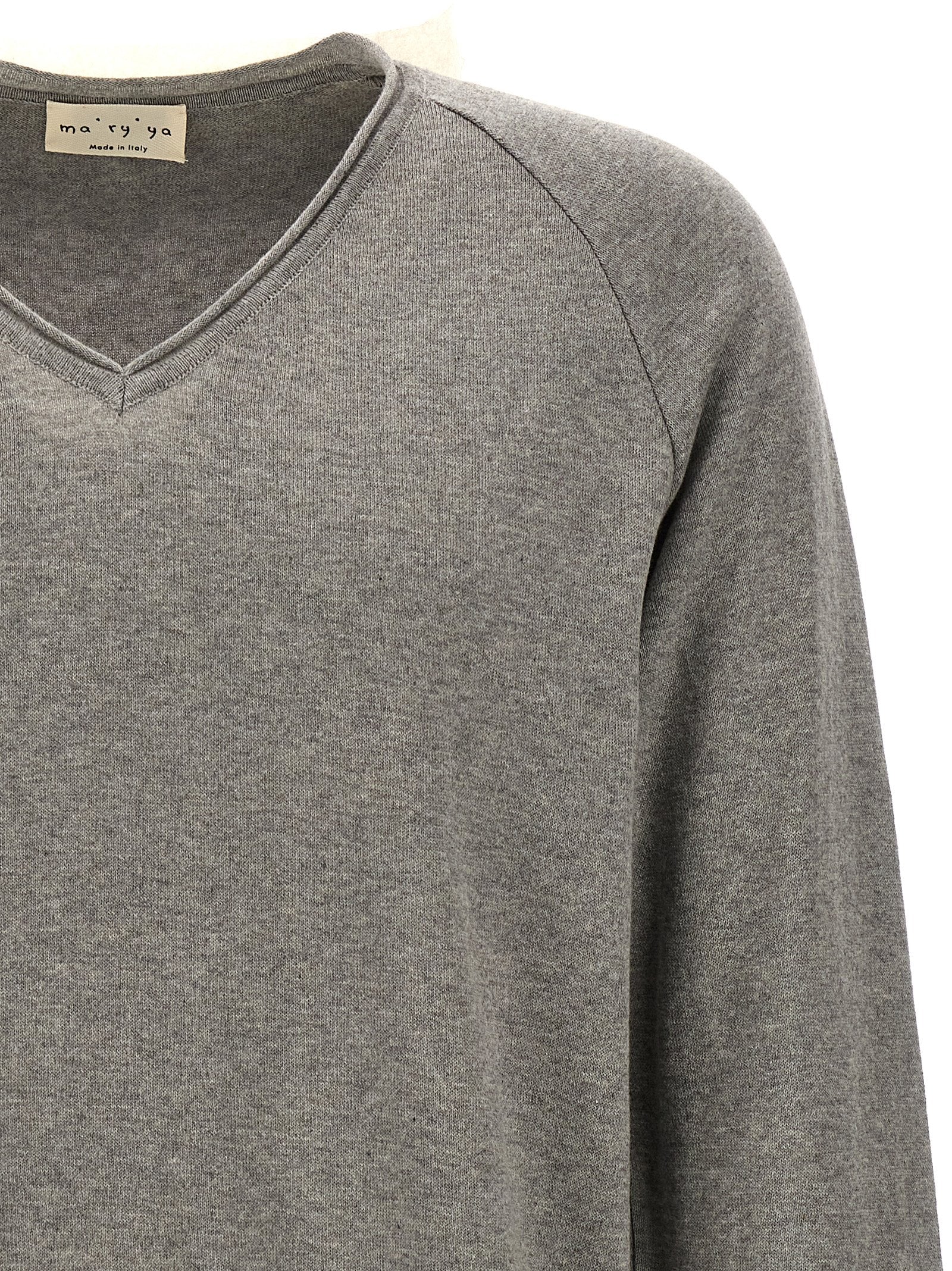 Gray Cotton Cardigan