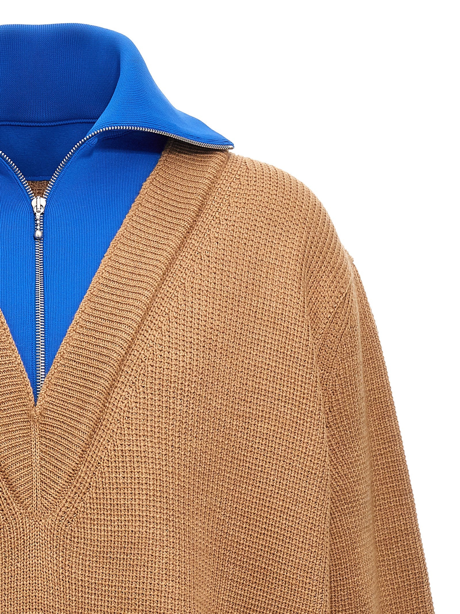 Multicolor Wool Cardigan