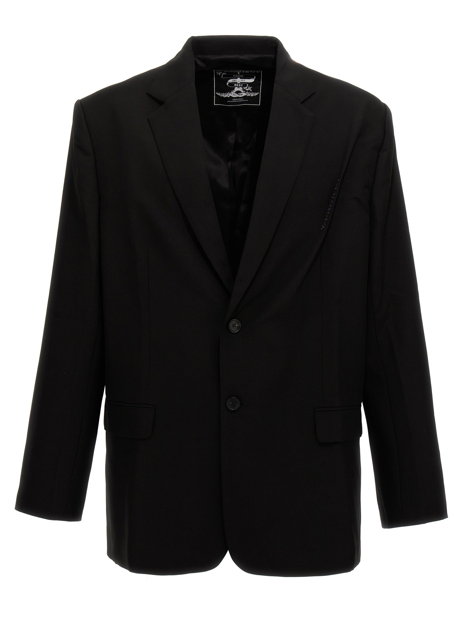 Black Virgin Wool Blazer
