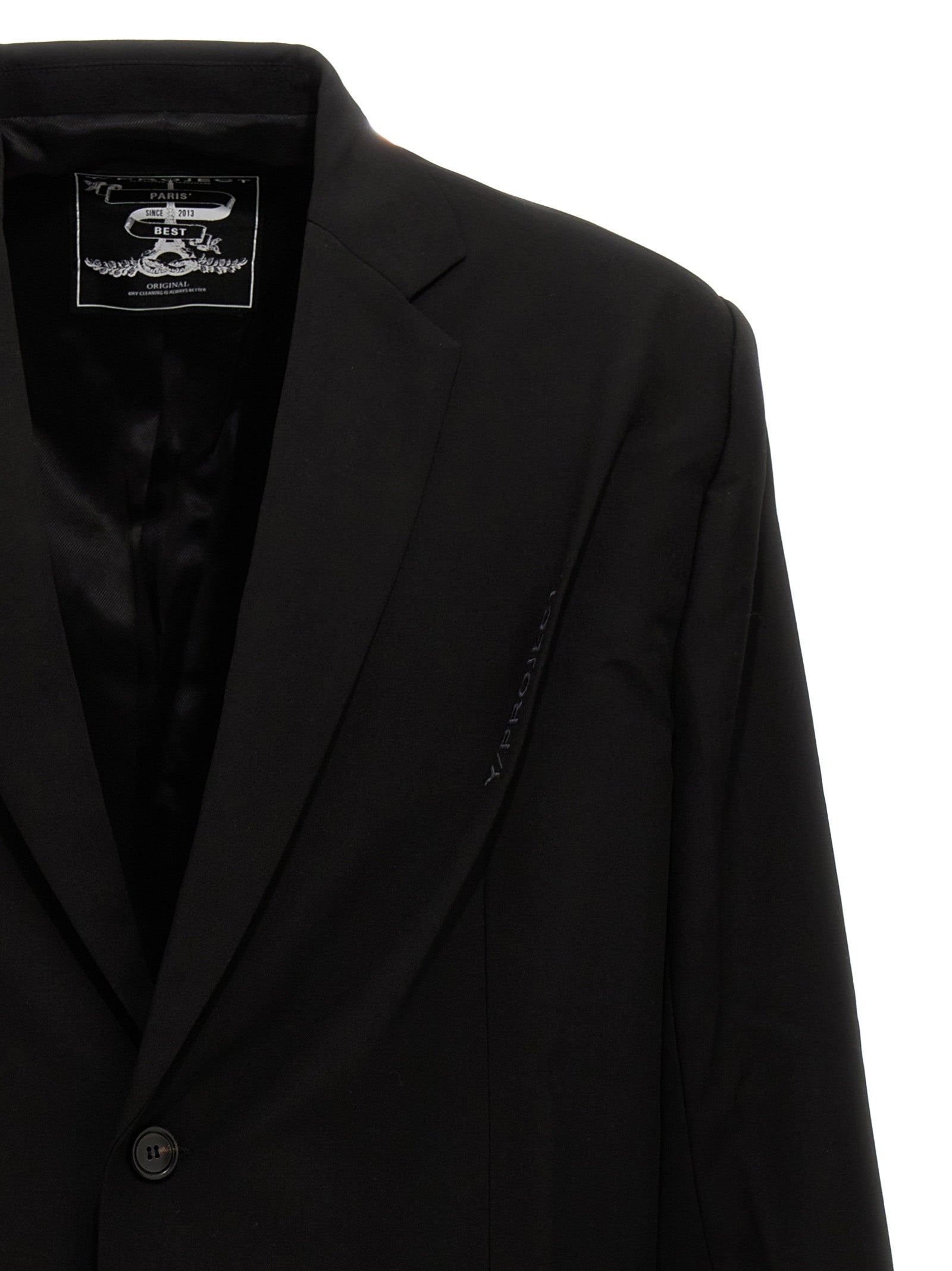 Black Virgin Wool Blazer