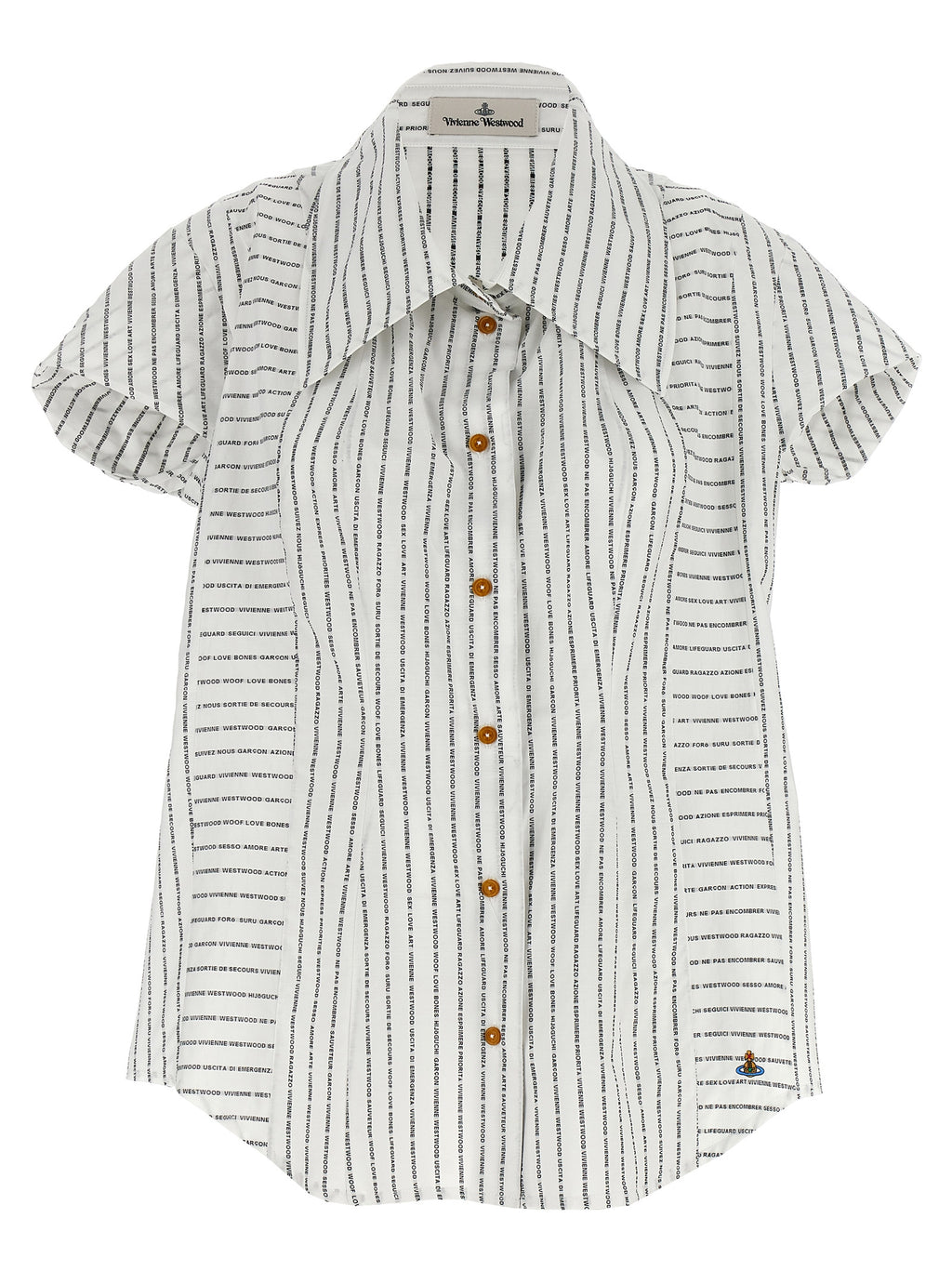 Bicolor Cotton Blouse